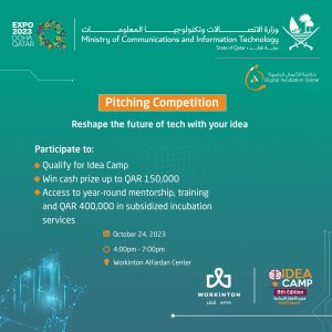 DIC: Pitching Competition, Reshape the future of tech with your idea