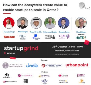 How can the ecosystem create value to enable startups to scale in Qatar