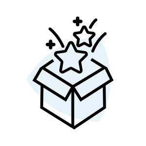 Gift box icon