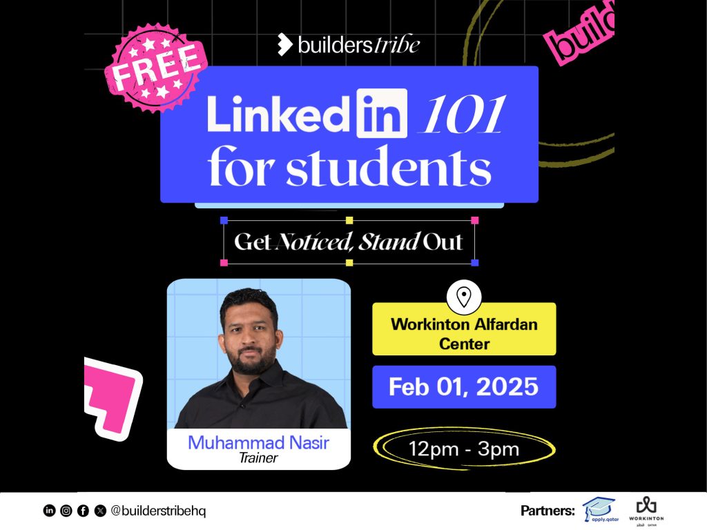 LinkedIn 101 for Students poster