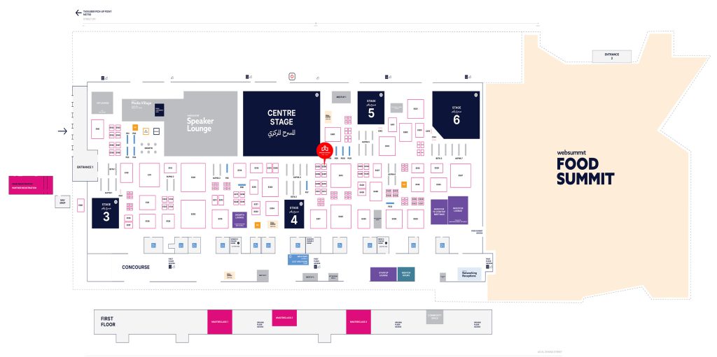 Web Summit 2025 Venue Map